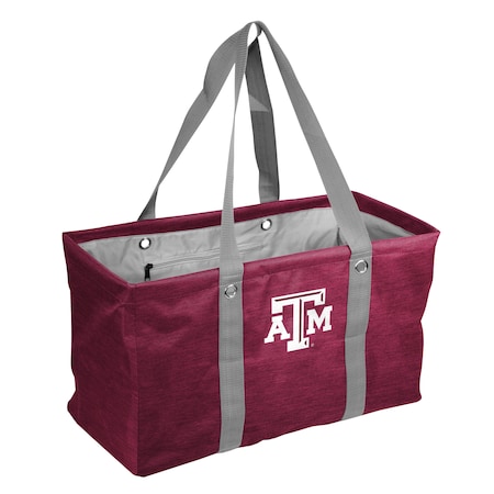 Logo Brands TX A&M Crosshatch Picnic Caddy 219-765-CR1